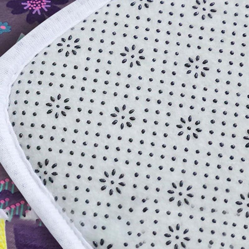 Anti-slip Floor Carpet Flannel Door Mat Xmas Home Party Decor (Snow Scene)