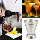75ml304 Metal Measure Cup Drink Tool Shot Ounce Jigger L4P5 K1P9 Coc S5N8 Y2J5