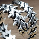 Metal Coiled Bone Hip Hop Open Rings Centipede Ring Hip Hop Punk Style
