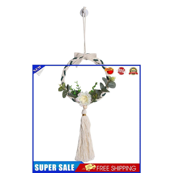 Dream Catchers - Dream Catcher Wall Hanging with Tassel (1 White Green)