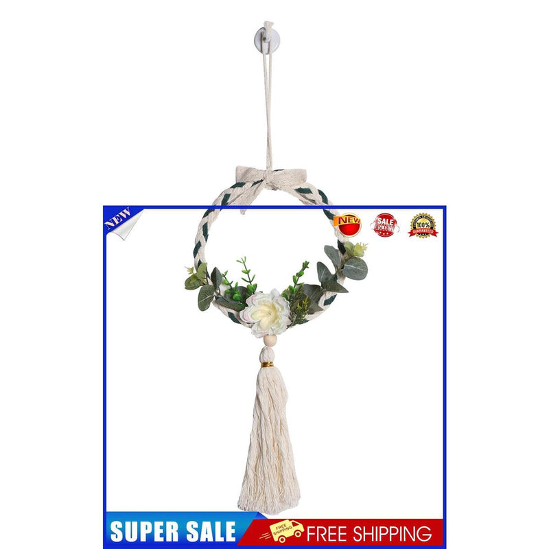 Dream Catchers - Dream Catcher Wall Hanging with Tassel (1 White Green)