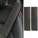 2x Car Seat Belt Cover Strap Pad Shoulder Comfort Cushions Accessories Black Re#