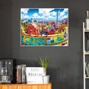 5D DIY Full Drill Diamond Painting House Cross Stitch Embroidery Mosaic Kit