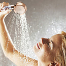 High Pressure Shower Heads Handheld Turbo Fan Spray Shower Head Nozzle (A) Newly