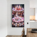 #A Rose Manor DIY Diamond Painting Rhinestone Full Round Drill for Room Decorati