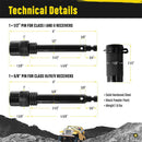 Professional Trailer Hitch Anti-theft Trailer Hitch Pin Coupler Kits with Key