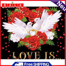 5D Full Round Drill Diamond Painting DIY Peace Dove Picture Rhinestones Craft