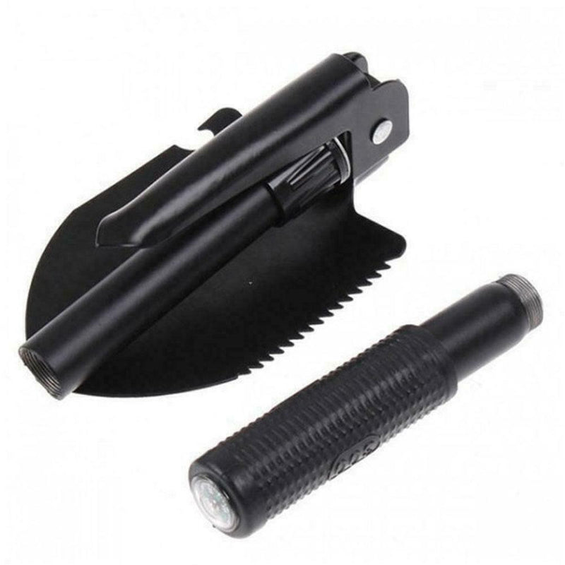Military Portable Folding Shovel Survival Spade Outdoor Tools For Camping Y6V4