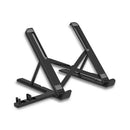 Foldable Holder Adjustable Tablet Stand Bracket for Laptop Phone (Black) Newly