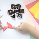 7cps 6 Set Multi Sided Digital Dices Colorful Acrylic Accessories for Board Game