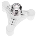 E27 to 3E14 Bulb Light Socket Adapter Splitter Screw Induction Lamp Holder UK
