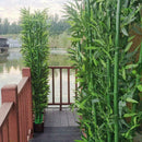 Artificial Tree Leaf Branch Green Plants Indoor Outdoor Decor I7B5