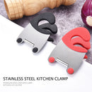 Stainless Steel Pot Side Clip Anti-scalding Spoon Holder Gadget (Red)