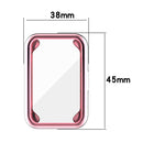 TPU Protector Case Anti Scratches Full Cover for Huawei Watch Fit (Pink) Newly