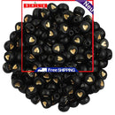 100pcs DIY Colorful Beads Flower Stars Heart Shaped Beads A - Z Cube Beads