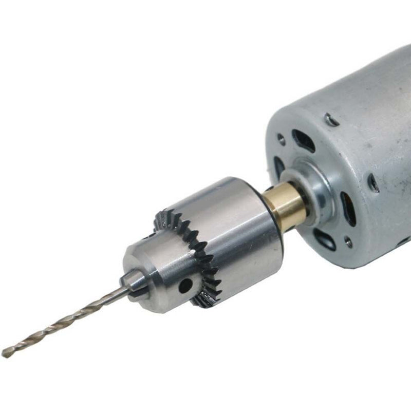 With Chuck Key Mini 0.3-4mm Taper Clamping Range Drill Chuck Micro Motor