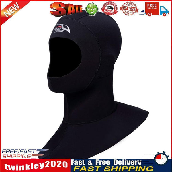 Keep Diving Scuba Diving Hood Shoulder Hat Snorkeling Swim Warm Cap (M) Newly