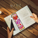 Leather DIY Special Shaped Diamond Painting Love Heart Tassel Bookmark Newly