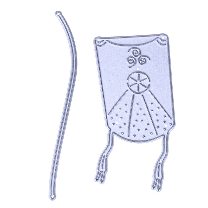 4pcs/Set Cutting Dies Kite Metal Stencil DIY Scrapbook Embossing Decor Gift-1966