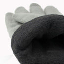 Men Winter Warm Fleece Thermal Motorcycle Ski Snow Snowboard Gloves Blue  Newly