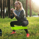 Yoga Resistance Bands 0.35mm Pilates Sport Gym Training Equipment (Green) Newly