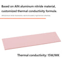 15W/MK Cooling Motherboard Silicone Grease Pad CPU GPU Thermal Pad (2mm) Newly