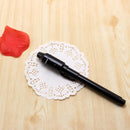 2 in 1 Luminous Light Invisible Ink Pen UV Kids Drawing Magic Pens (Black) Newly