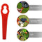 100pcs Plastic Brush Cutter Blades Garden Trimmer Replacement Part Garden T