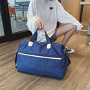 Fashion Women Yoga Fitness Waterproof Messenger Bag Luggage Handbag (Blue)l