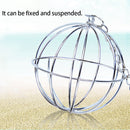 Hay Ball Grass Feeder Stainless Steel Round Ball for Rabbit Guinea Pig Hamster