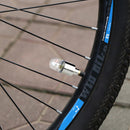 2x Auto Car Bicycle Motorcycle Wheel LED Lights Tire Valve Caps Spokes Hub