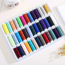 39pcs 200 Yard Mixed Colors Polyester Spool Sewing For Hand Z Th Set. A5O3