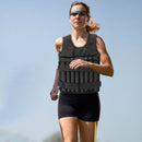 15kg Adjustable Loading Weighted Vest Gym Boxing Running Training Sand Waistcoat