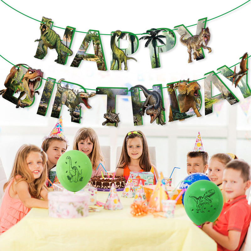 Dinosaur Party Decoration 43 Pack Party Supplies Set for Dinosaur Birthday Newly