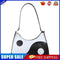 #A Fashion Hit Color Women Handbag Leather Tai Chi Yin Yang Underarm Shoulder Ba