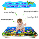 Inflatable Water Mat Baby Cushion Playmat Safety Summer Play Toys Fun Activity