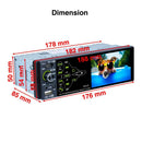 FM/USB/AUX Bluetooth In-dash Audio Head Unit Car Stereo Radio Car MP5 Player