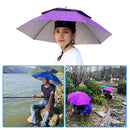 Double-Layer UV Protection Sunscreen Umbrella Caps Outdoor Parasol Fishing To