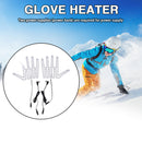 2pcs 5V Hand Warmer Heater USB Gloves Heated Pads Electric Heating Film Element