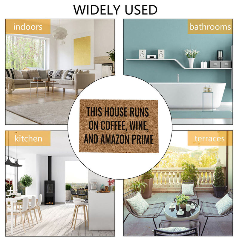 Entry Door Letters Mats Front Door Welcome Carpets Minimalist Style (B) Newly