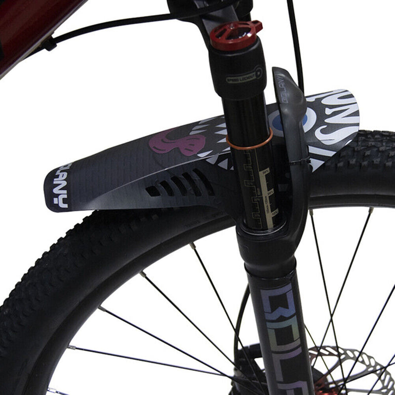 Bolany MTB Bike Mudguard Portable Front Rear Fork Rainguard Road Cycling Fe