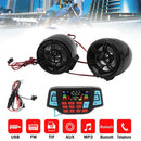 Waterproof Motorcycle Audio System USB TF Bluetooth-compatible FM Radio MP3