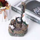 Garden Statue - Animal Sculptures Duck Outdoor Decorations Light (Solar) Newly