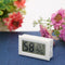 Mini Digital LCD Temperature Humidity Meter Thermometer Hygrometer (White)