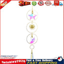 Metal Rainbow Collection Hanging Star Moon Crystal Prisms Home Decor (36) Newly