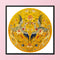 Stamped Cross Stitch Kit Flying Phoenixes Embroidery Canvas 11CT Needlework Set