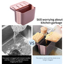 Kitchen Sink Strainer Basket Retractable Sink Hanging Organizer Kit (Pink) Newly