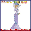 Full Dress Lady Picture Diamond 5D Drill Round Painting DIY Kit Wall Decorati