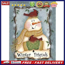 5D DIY Full Round Drill Diamond Painting Kit Cartoon Snowman Wall Art Craft G