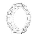 Transparent TPU Smart Watch Cover for Huami Amazfit T-Rex PRO/T-Rex (White)